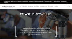 Desktop Screenshot of oceanicpharmaceutic.pl